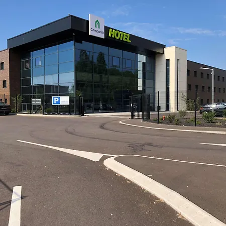 ホテル Campanile Metz Nord Woippy- Porte Du Luxembourg A31- Confort Climatise- Air Conditionning 3*