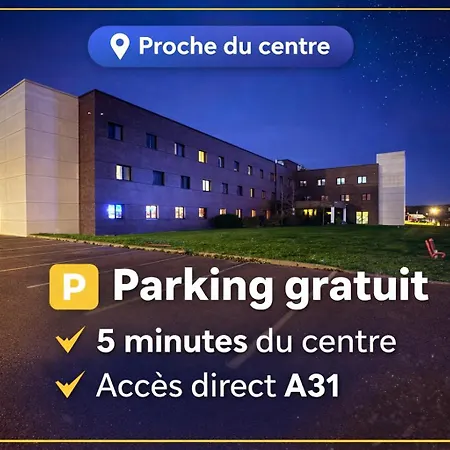 Hotel Campanile Metz Nord Woippy- Porte Du Luxembourg A31- Sortie 34- Parking Gratuit- Accueil De Nuit 3*